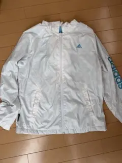 adidas ウィンドブレーカー ホワイト
