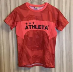 【ATHLETAアスレタ】ジュニアプラシャツ　オレンジ　サイズ 140cmのサムネイル
