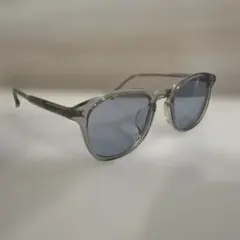 zoff メンズ　メガネ　カラーレンズ　度入り　クリア　グレー　ブルー