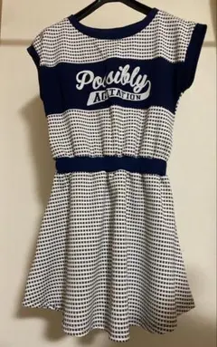 【Possibly Agitation 】ネイビー・ノースリーブワンピース・M