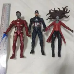 MARVEL　フィギュア3体　セット