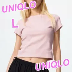 UNIQLO★ミニT★Ｌサイズ★ピンクのサムネイル
