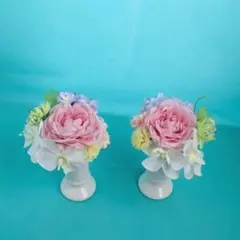 仏花 2束 洋風仏花 お供え花 新盆 お盆 造花 仏壇 彼岸