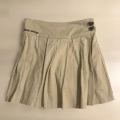 ANAP KIDS プリーツスカート ベージュ 130