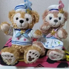 東京ディズニーシー20周年ダッフィーとシェリーメイ ポージーぬいぐるみ