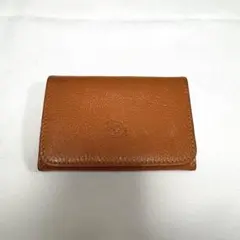 イルビゾンテ レザー カードケース 名刺入れ ヤケヌメ 二つ折り