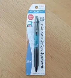 限定　uni　ジェットストリーム3　3色ボールペン　0.7mm　Vターコイズ