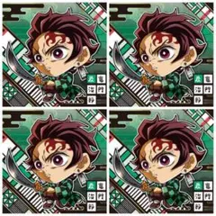 【14-01】鬼滅の刃【竈門炭治郎】にふぉるめーしょん★シール★其ノ十四★4点