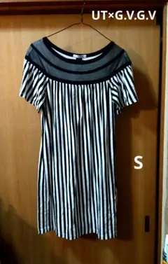 【売り切り価格】ユニクロ コラボ　UT×G.V.G.V　ミニワンピ　S