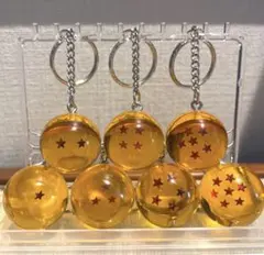 ドラゴンボール 水晶球 キーホルダー チャーム 神龍 シェンロン 星球 