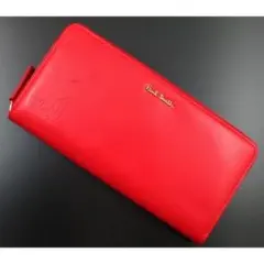 箱無】ポールスミス 長財布 赤 スミシースケッチ - メルカリ