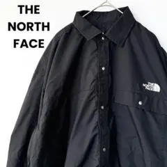 【極美品✨】ザノースフェイス ロングスリーブ ヌプシシャツ 最新モデル◎XL 黒