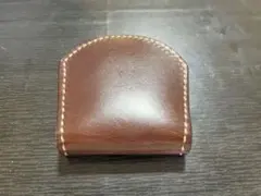 コインケース 本革 牛革とプエブロレザー？