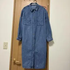 SHOO LA RUE デニムシャツワンピース
