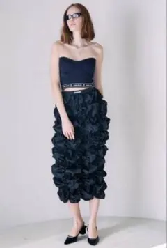 PRANKPROJECT Wrung Pleats Skirt しぼりスカート