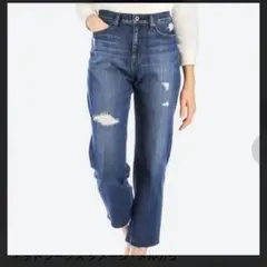 UNIQLO ハイライズボーイフレンドフィットジーンズ