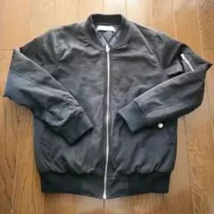 美品★セール ブラック MA-1ジャケット　レディース　Мサイズ　アウター