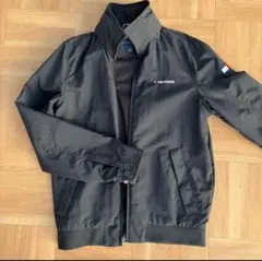 TOMMY HILFIGER ブラック ナイロンジャケット