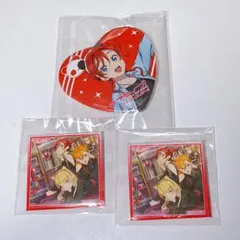 米女メイ　ハート型缶バッジ　catchu!