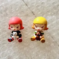 POPMART CRYBABY x Powerpuff Girlsフィギュア2体