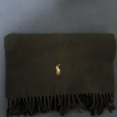 Polo Ralph Lauren ブラックウールマフラー
