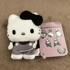 サンリオキャラクターズ モノクロミニミニたっちマスコット ハローキティのサムネイル