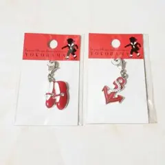 ♥【7904】横浜 赤いくつ チャーム