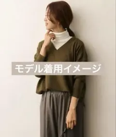 URBAN RESEARCH DOORS Vネックセーター