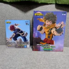 僕のヒーローアカデミア 轟焦凍 緑谷出久フィギュアセット