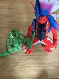 ポケモン コライドン ぬいぐるみ　レックウザぬいぐるみ