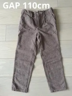 BABY GAP チェックパンツ ウエストゴムのサムネイル