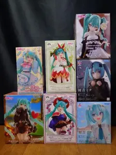 初音ミク フィギュア まとめ売り 7点セット 未開封