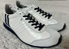 新品同様　試し履のみ　パトリック　アイリス　パール/ネイビーライン　41