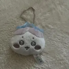 ちいかわ　マスコットミラーリボン（ハチワレ）