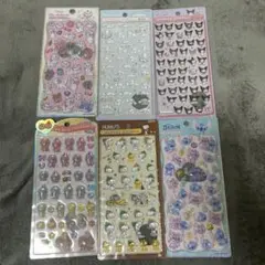 ボンボンドロップ　プチドロステッカー　まとめ売り　マリーちゃん　スティッチ