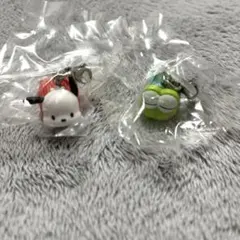 さんりおきゃらくたぁず　お手玉めじるしアクセサリー　ぽちゃっこ けろけろけろっぴ