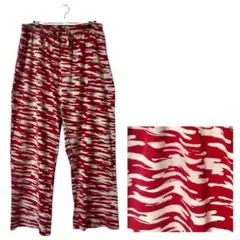 00s craft & barrow 迷彩柄コットンイージーワイドパンツ