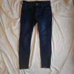 ZOZO ダークブルー スキニージーンズ レディース