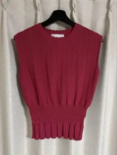 新品 / ROPE PICNIC / ノースリーブニット / ピンク