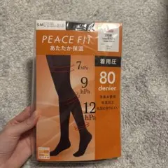 TOPVALU PEACE FIT タイツ80デニール 2足組 S-Mのサムネイル