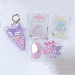 サンリオ クロミ マイメロ ハンギョドン アクスタ キーホルダー 哺乳瓶シリーズ