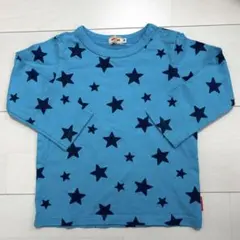 ミキハウス 星柄 長袖Tシャツ 90