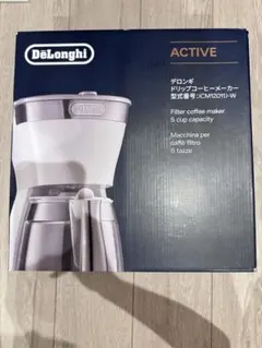 【新品未開封】デロンギ　コーヒーメーカー アクティブ ICM12011J-wのサムネイル