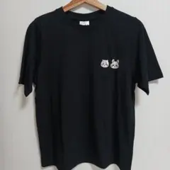 Honeys ちいかわTシャツ ちいかわ モモンガ ブラック 半袖