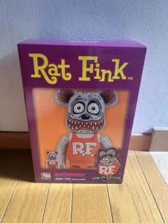 Rat Fink ラッドフィンク BE@RBRICK 2体セット メディコムトイ Rat Fink ラッドフィンク BE@RBRICK 2体セット メディコムトイ - メルカリ
