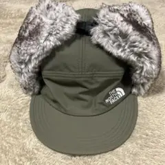 美品THE NORTH FACE フライトキャップ オリーブ