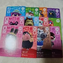 あつ森 amiiboカード ミミィ他 8枚セット