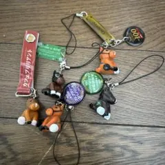 JRA 競馬　ストラップ　５個セット