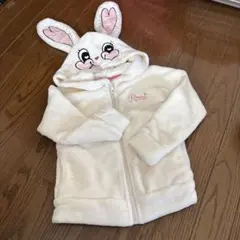 RONI ウサギフードパーカー 115cm