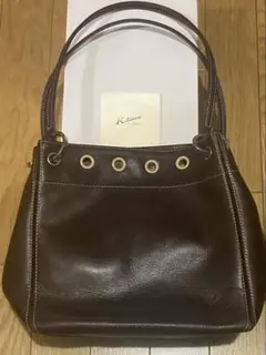 mage様専用《キタムラ》ダークブラウン/レザー ハンドバッグ